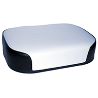 UT5488    Seat Bottom---B&W Vinyl---Steel Back